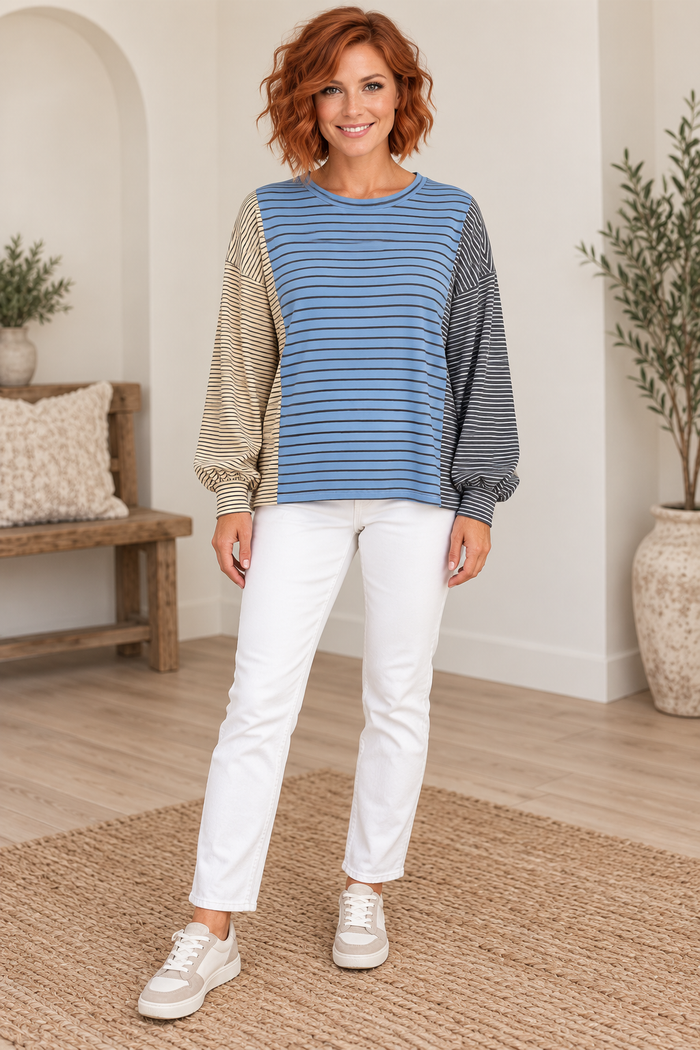 Mayleigh Casual Shift Pullover