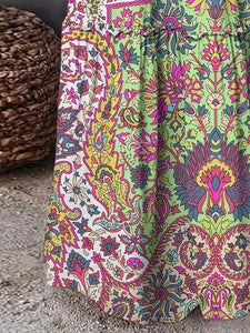 Millie Floral Print Maxi Skirt