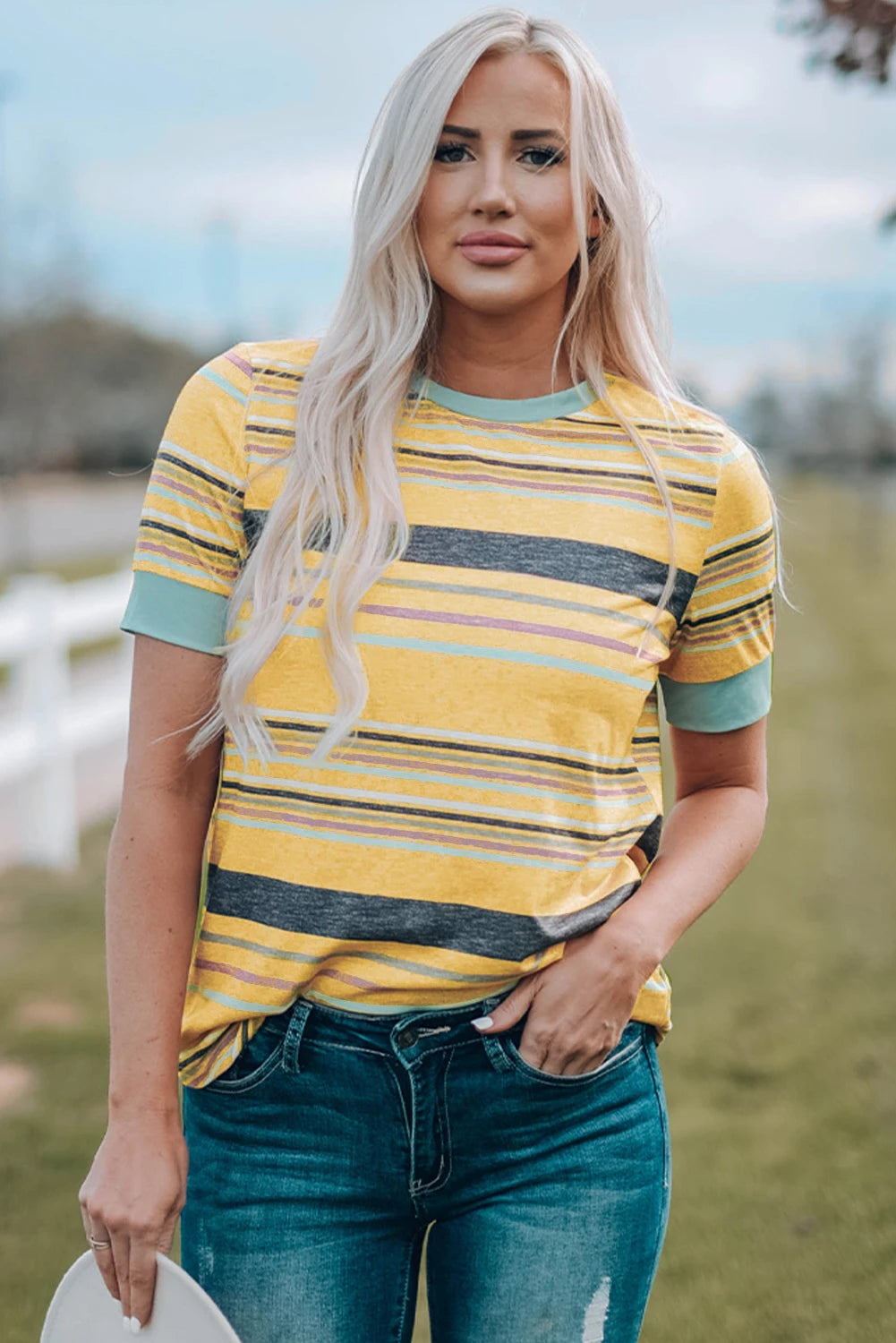 Millie Striped Tee