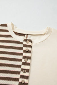 Missie Patchwork Oversized Top