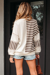 Missie Patchwork Oversized Top
