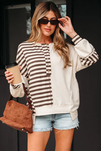 Missie Patchwork Oversized Top