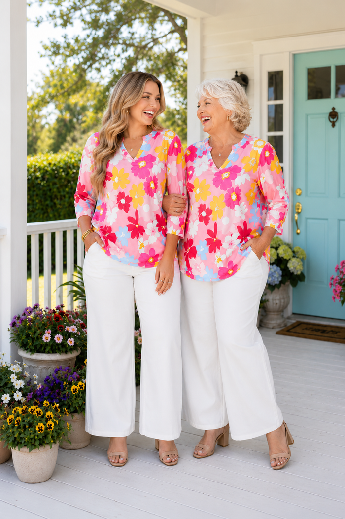 Mollie Floral Top