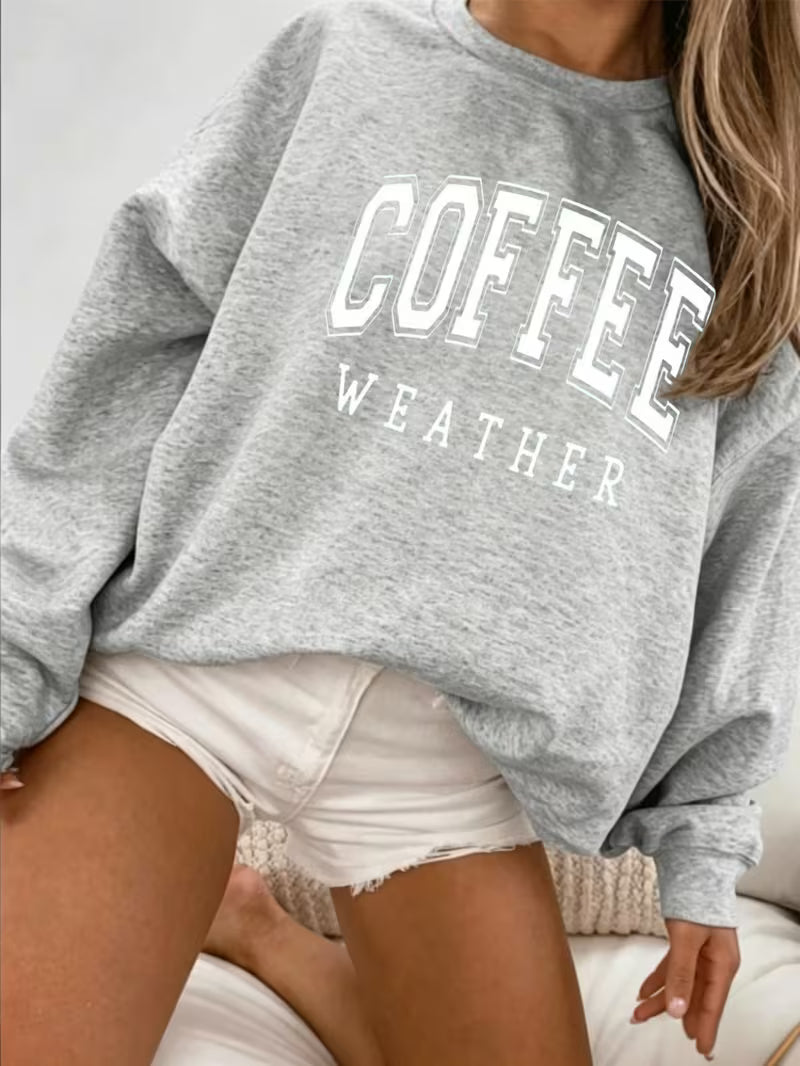 Morning Brew Sweatshirt in Curvy