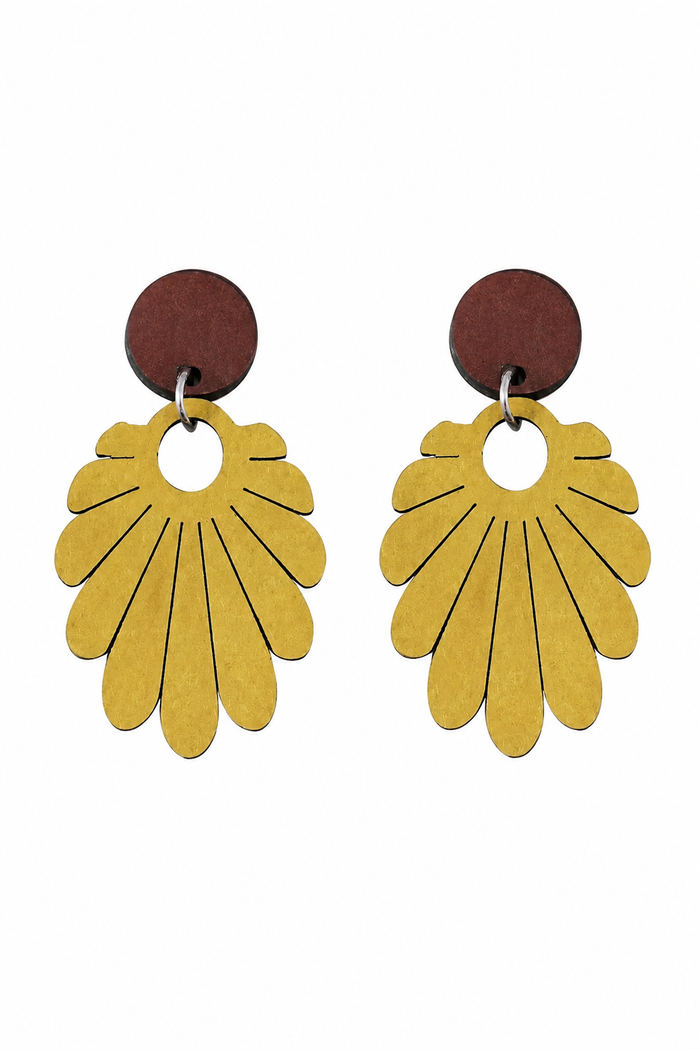 Mustard Meadow Earrings