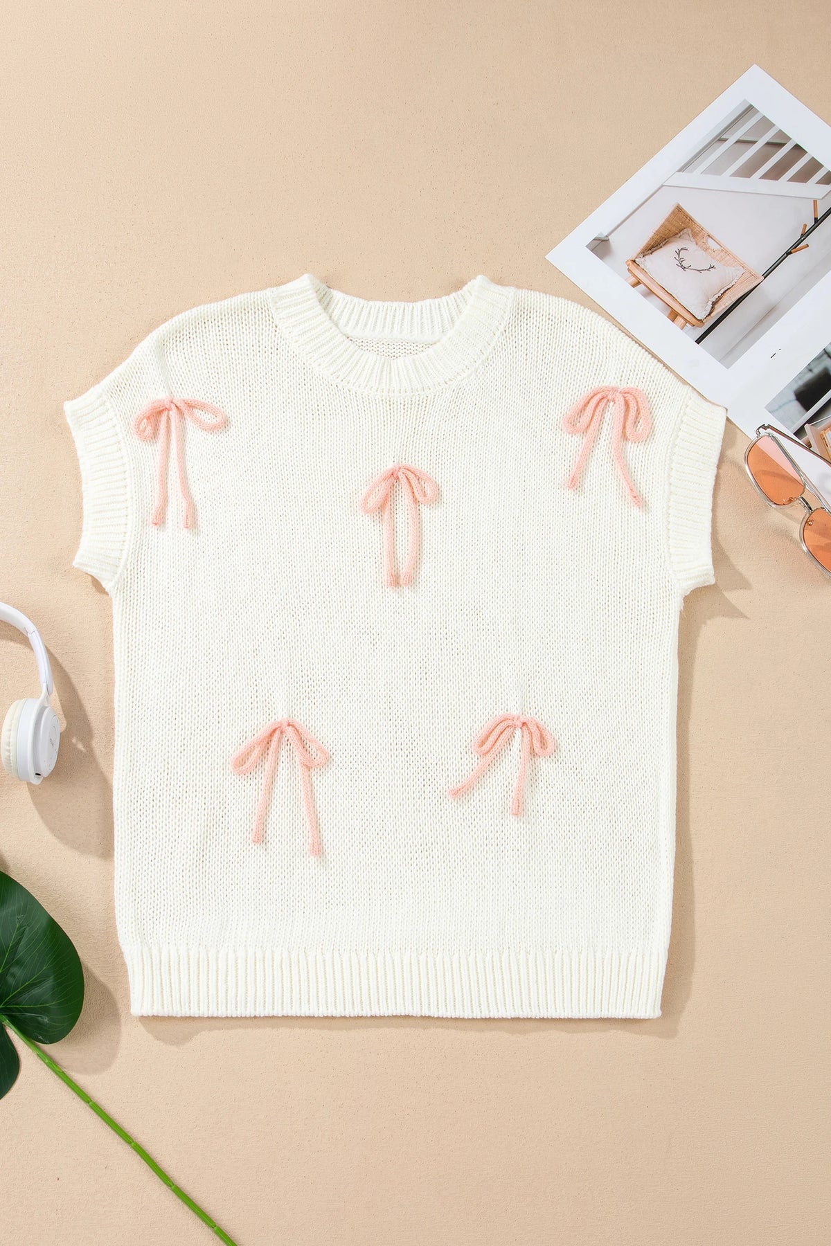 Nancey Bow Detail Sweater