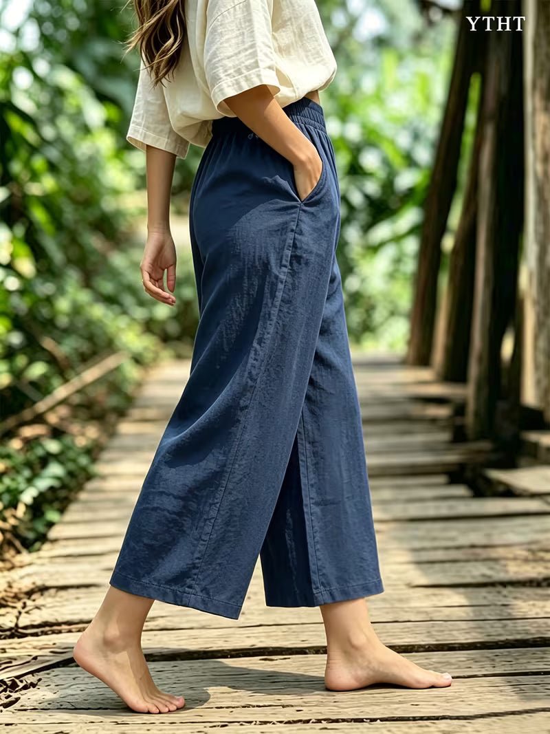 Nantucket Navy Pants in Curvy