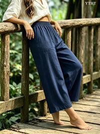 Nantucket Navy Pants in Curvy