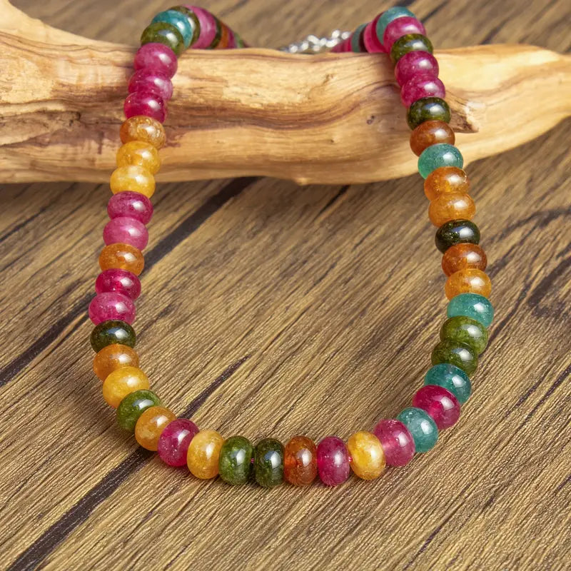 Nava Stone Beaded Necklace