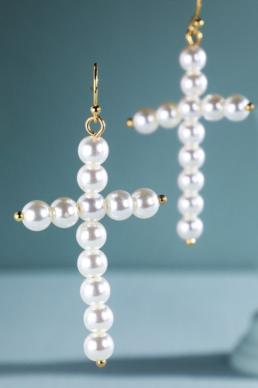 Nevada Pearl Dangle and Drop Earrings