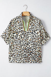 Noa Leopard Blouse