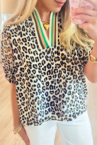 Noa Leopard Blouse