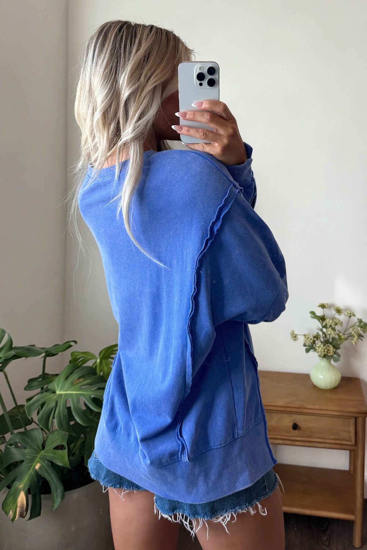 Nora Split Hem Top