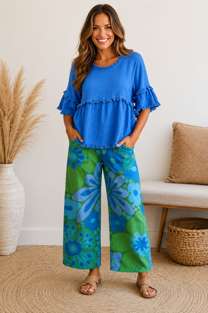 Blue Lagoon Pants