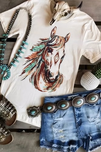 Oakes Horse Tee