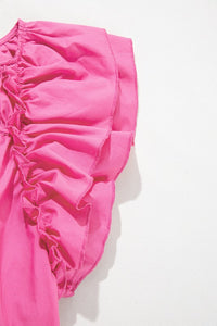 Oceane Ruffled Sleeve Blouse