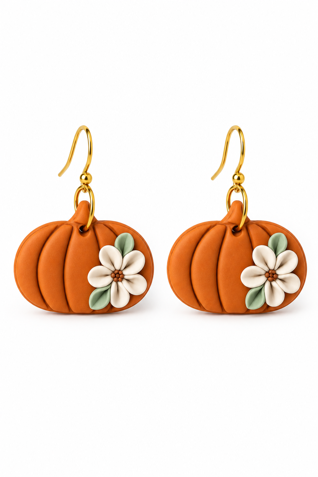 Oh My Gourd Pumpkin Earrings