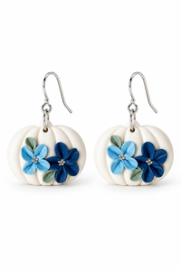 Oh My Gourd Pumpkin Earrings