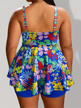 On Edge Tankini in Curvy