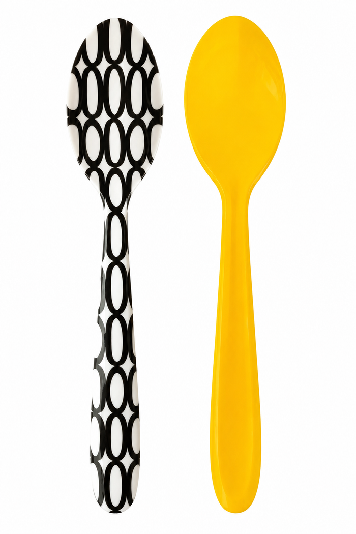 French Bull Oval Serving Spoon