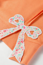Palmer Floral Bow Baggy Sweatshirt