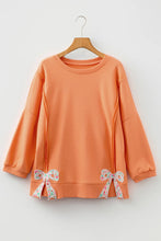 Palmer Floral Bow Baggy Sweatshirt