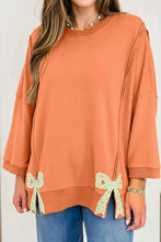 Palmer Floral Bow Baggy Sweatshirt