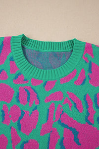 Paloma Ribbed Trim Baggy Sweater