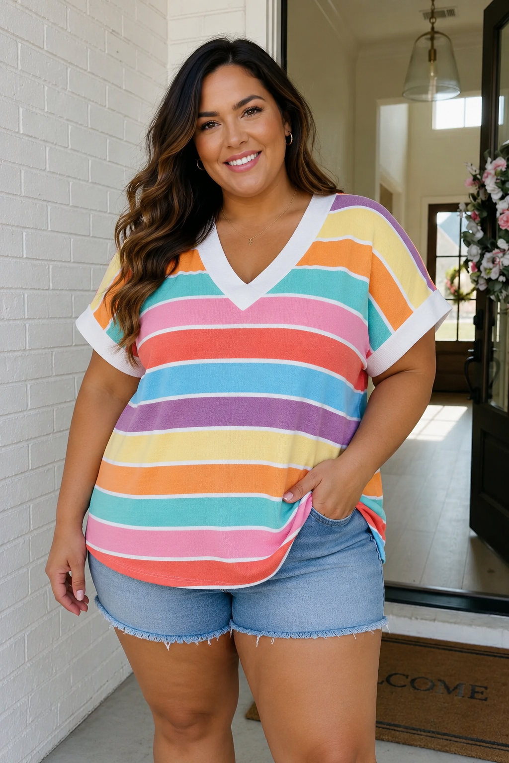 Parfait Striped Top