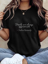 Pearls Tee