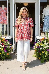 Peony Top Curvy