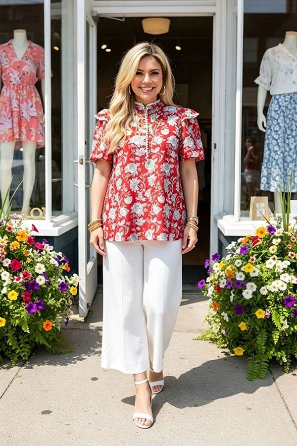 Peony Top Curvy