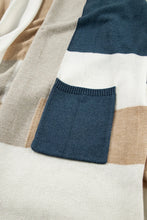 Pepper Colorblock Cardigan in Curvy