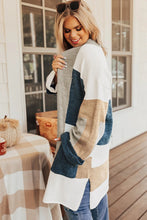 Pepper Colorblock Cardigan in Curvy