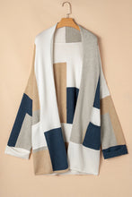 Pepper Colorblock Cardigan in Curvy