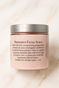 Peppermint Facial Scrub