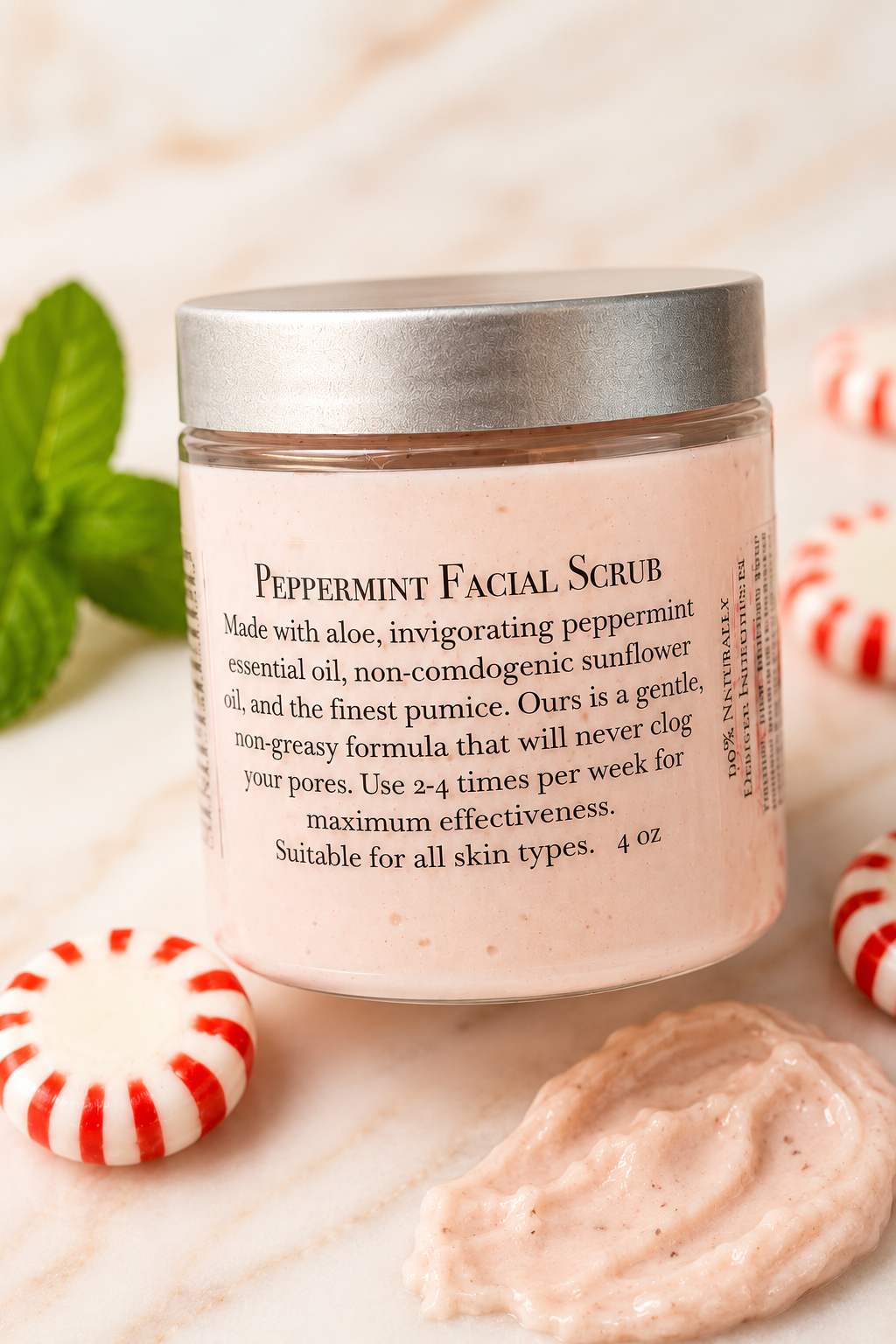 Peppermint Facial Scrub