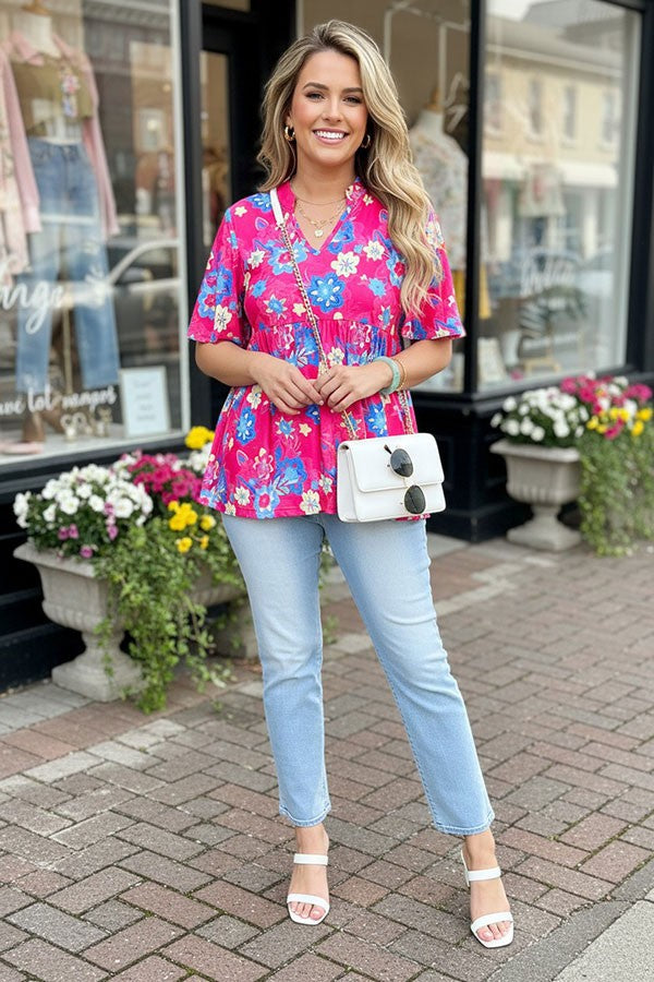 Petal Top Curvy
