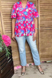 Petal Top Curvy