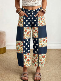 Petals and Polka Pants in Curvy
