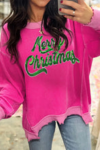 Pink Sequin Christmas Top