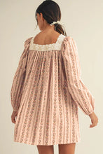 Prairie Velvet Bow Dress