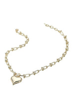 Queelie Puffy Heart Necklace