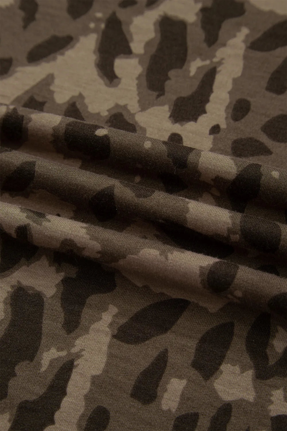 Quincy Leopard Raw Seam Pant Set