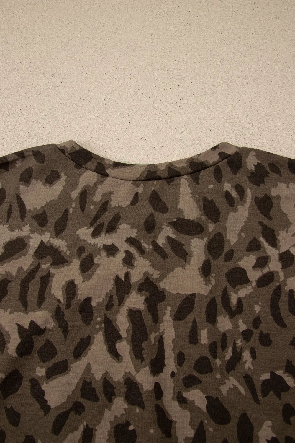 Quincy Leopard Raw Seam Pant Set