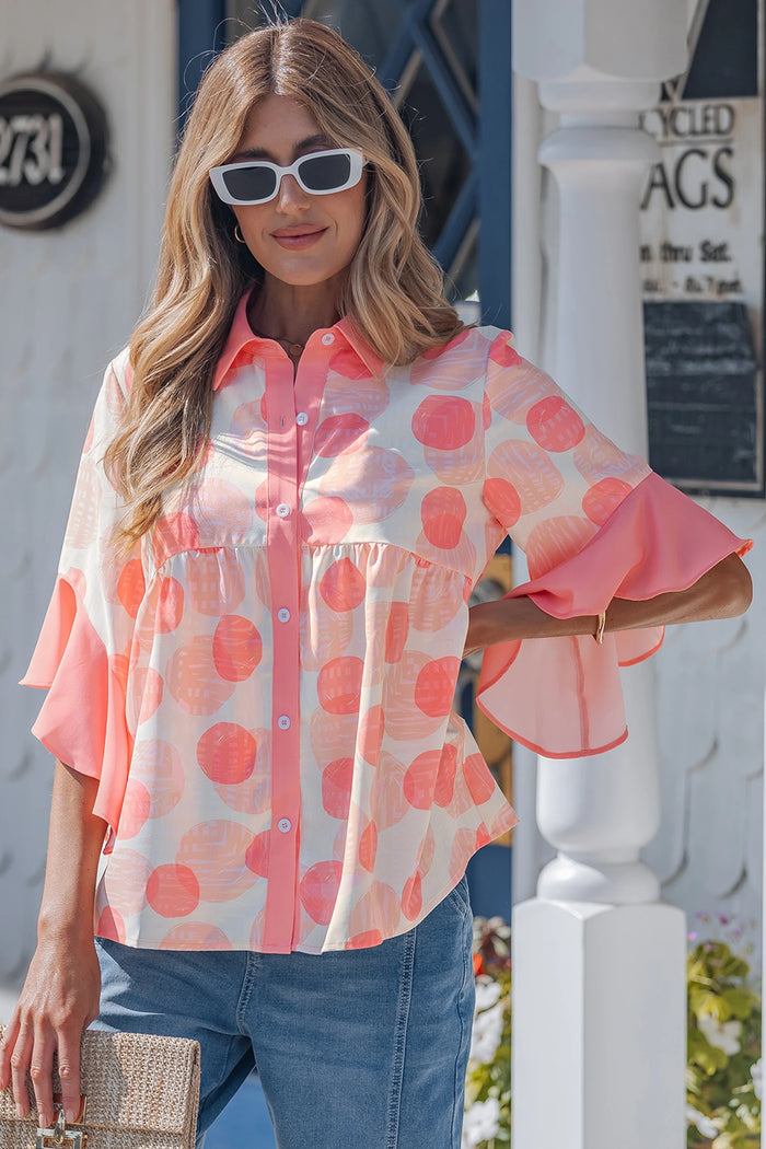 River Polka Dot Blouse