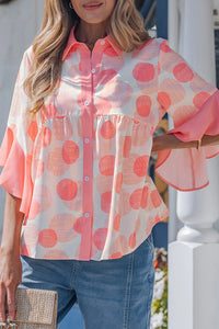 River Polka Dot Blouse