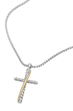Raisa Twisted Cross Necklace