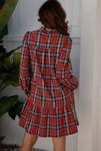 Reverie Red Plaid Dress