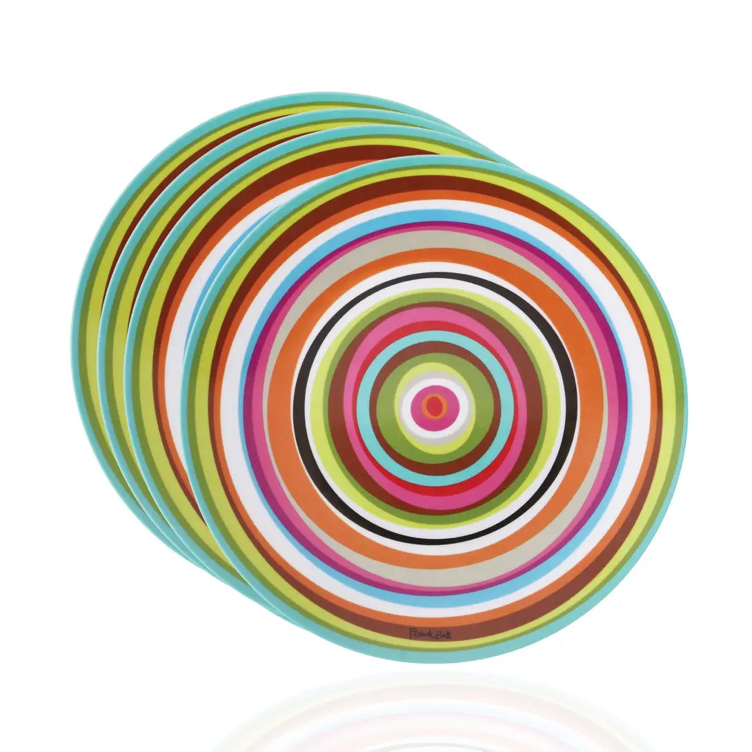 French Bull Ring 9" Salad Plate Set Of 4